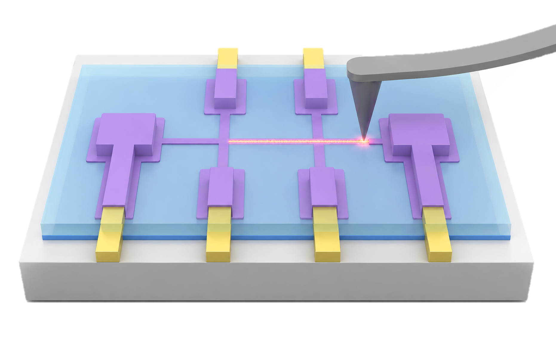 Mechanochemical nano-writing of an atomically thin metal